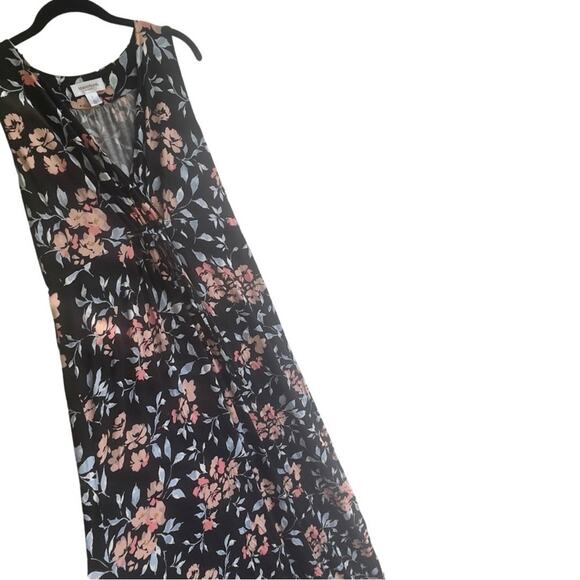 Motherhood Maternity Maxi Dress - Sleeveless Floral Comfortable Flowy - Size LG - Picture 8 of 14
